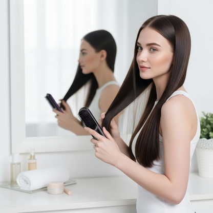   Brosse Lissante Sans Fil – Résultat Parfait en 5 Minutes (Idéale pour Wigs & Cheveux Épais)Brosse Lissante Sans Fil – Résultat Parfait en 5 Minutes (Idéale pour Wigs & Cheveux Épais)